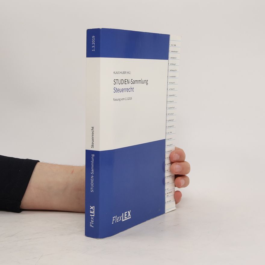 Klaus Hilber Studien-Sammlung Steuerrecht