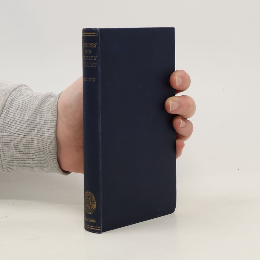 F. Howard Collins Authors' and Printers' Dictionary