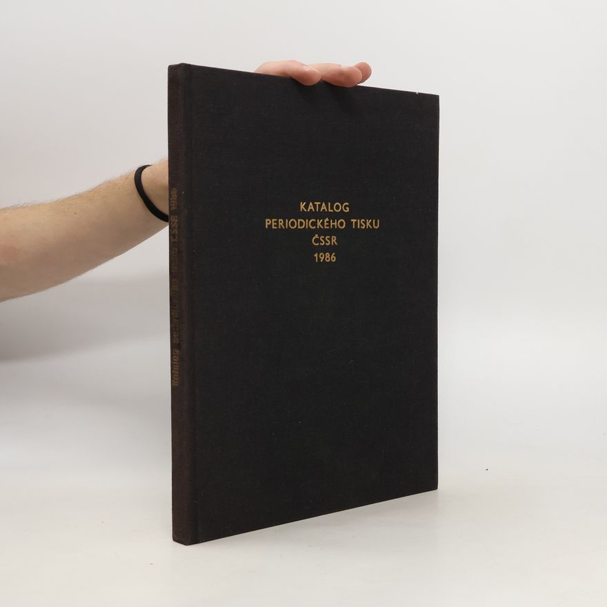 Autorenkollektiv Katalog periodického tisku ČSSR 1986