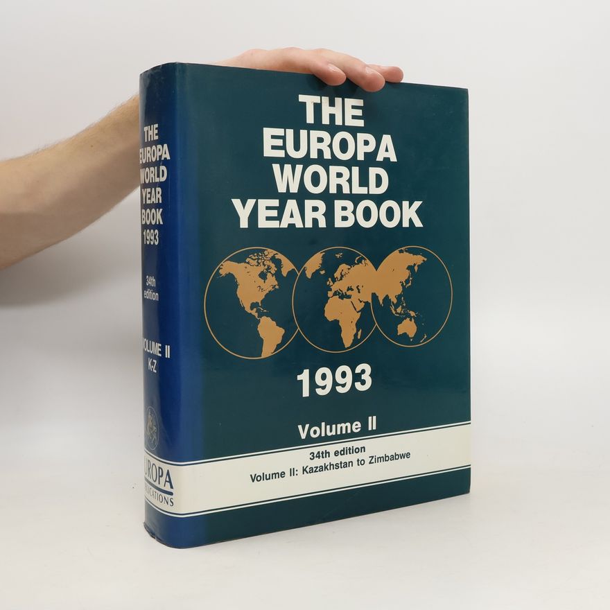Autorenkollektiv The Europa World Year Book 1993. Volume II