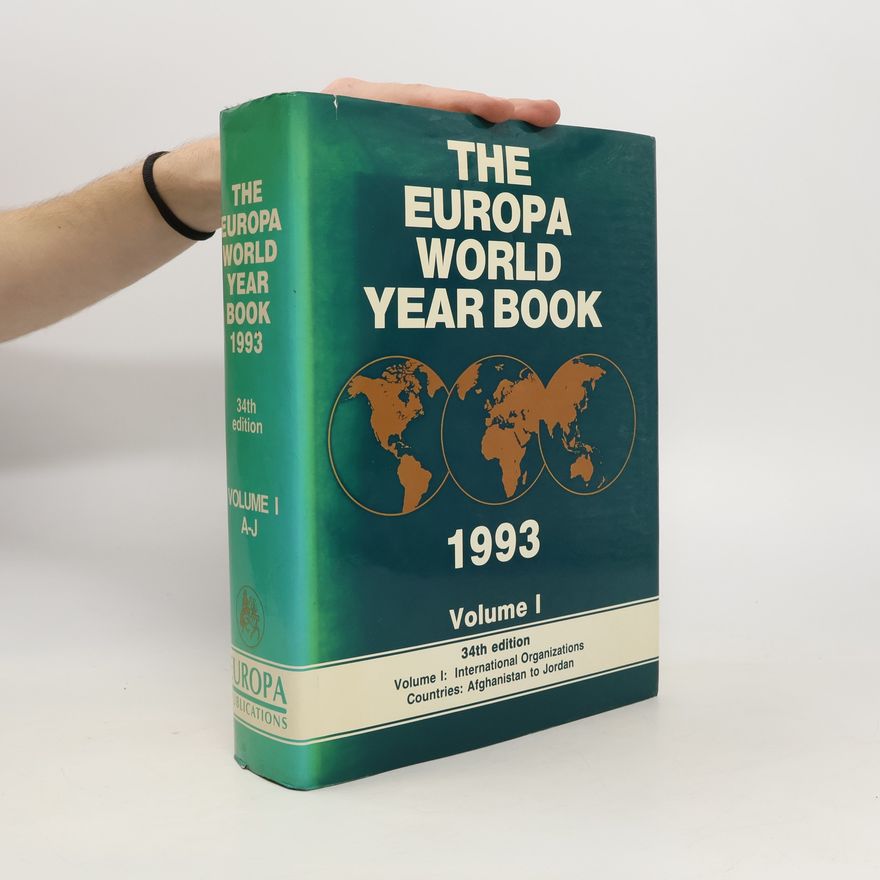 Autorenkollektiv The Europa world year book. 1993. Volume I.