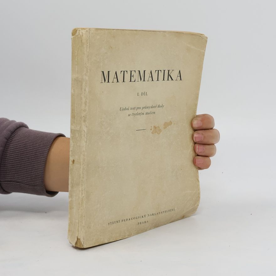 Autorenkollektiv Matematika I. Díl
