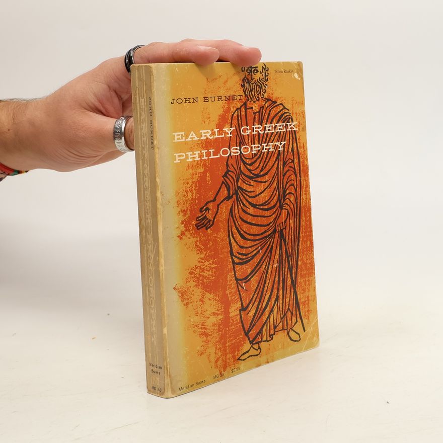John Burnett Early Greek Philosophy