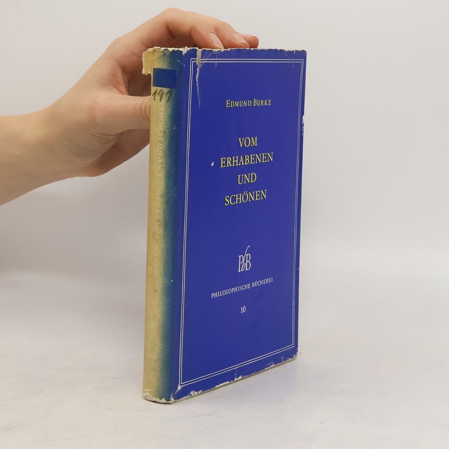 Edmund Burke Vom Erhabenen und Schönen
