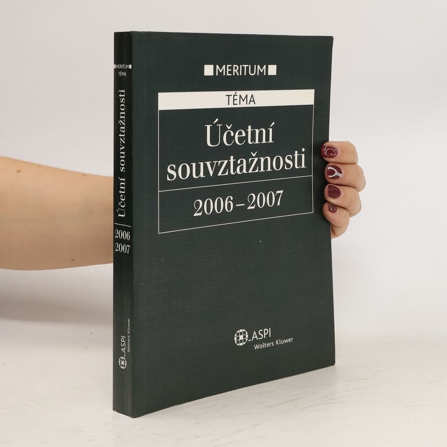 Jaroslava Bělková Účetní souvztažnosti 2006-2007