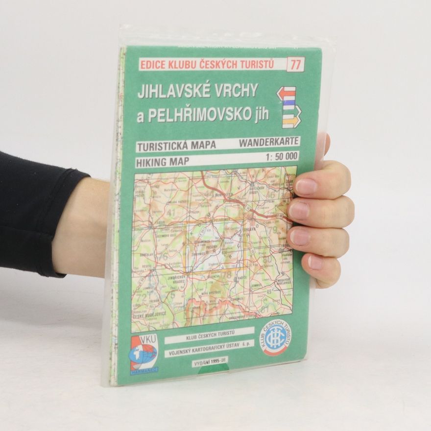 Kolektiv autorů Jihlavské vrchy a Pelhřimovsko jih. turistická mapa