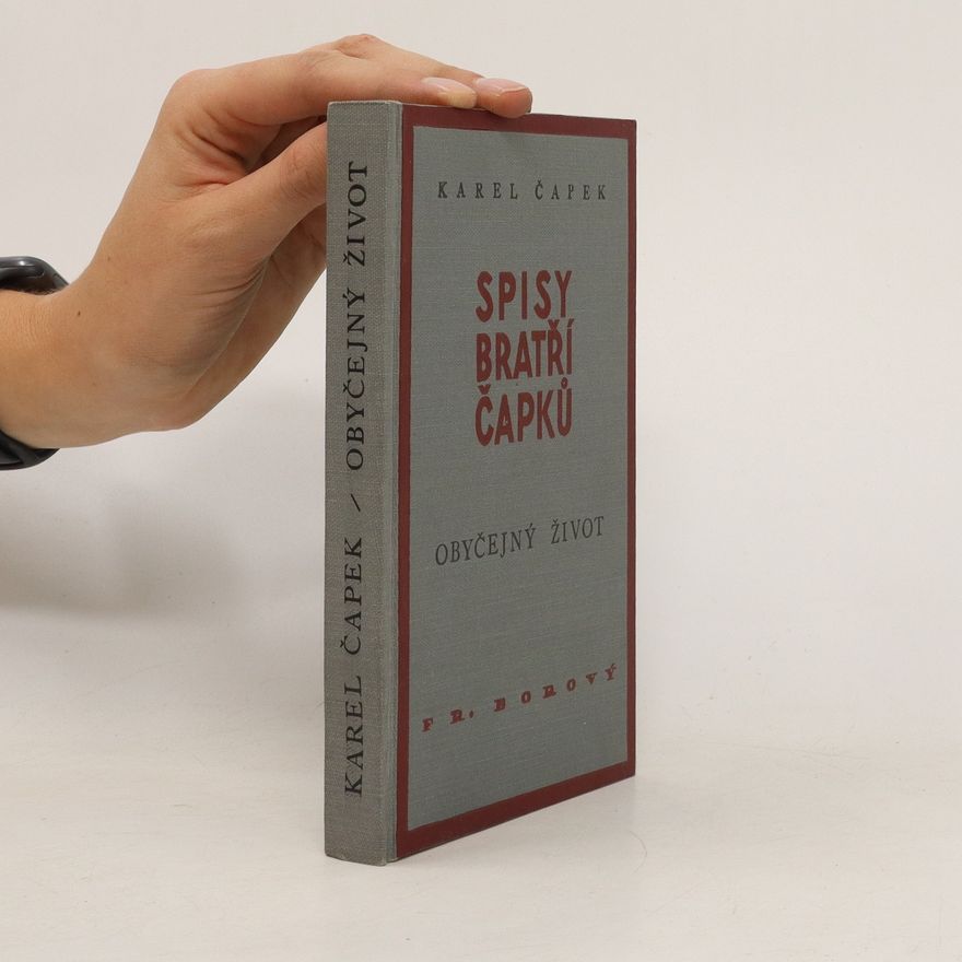 Karel Čapek Spisy bratří Čapků