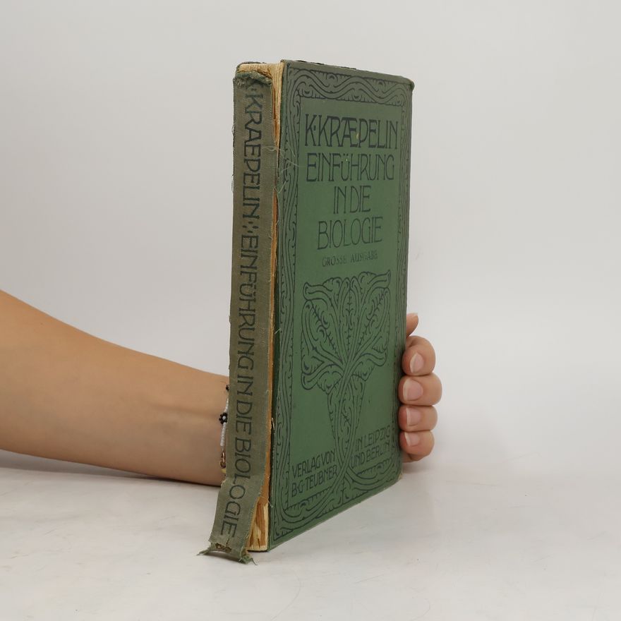 Karl Kraepelin Einführung in die biologie