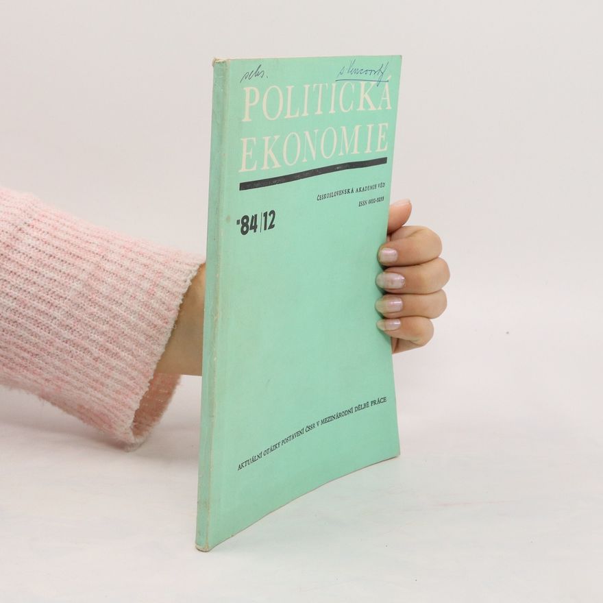 Autorenkollektiv Politická ekonomie 12/1984