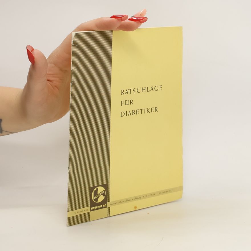 Various authors Ratschläge für Diabetiker