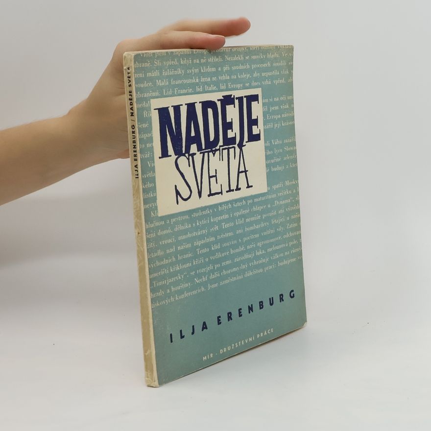 Il'ja Grigor'jevič Èrenburg Naděje světa