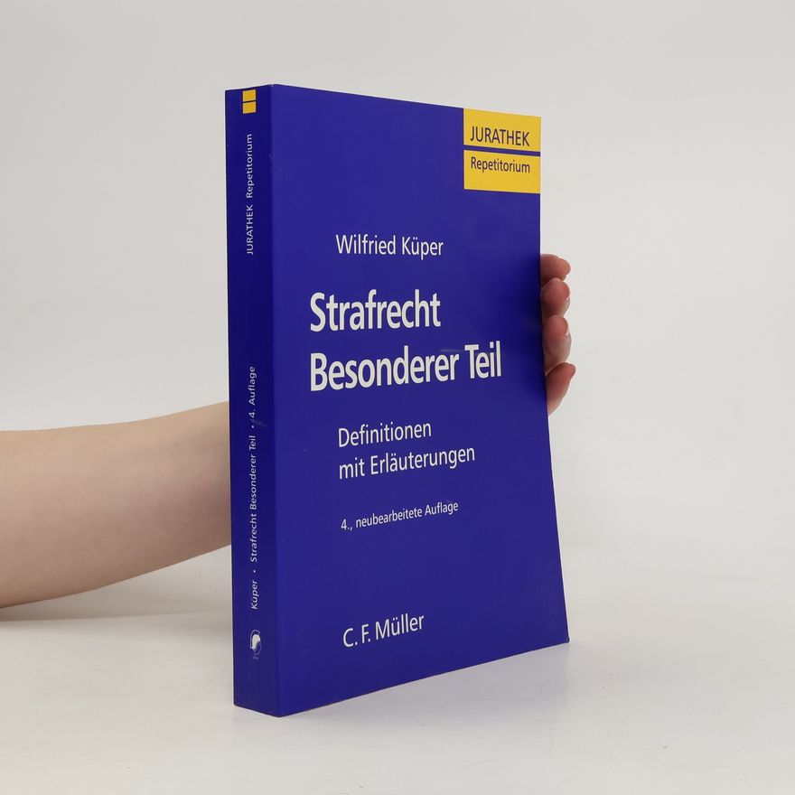 Wilfried Küper Strafrecht, besonderer Teil