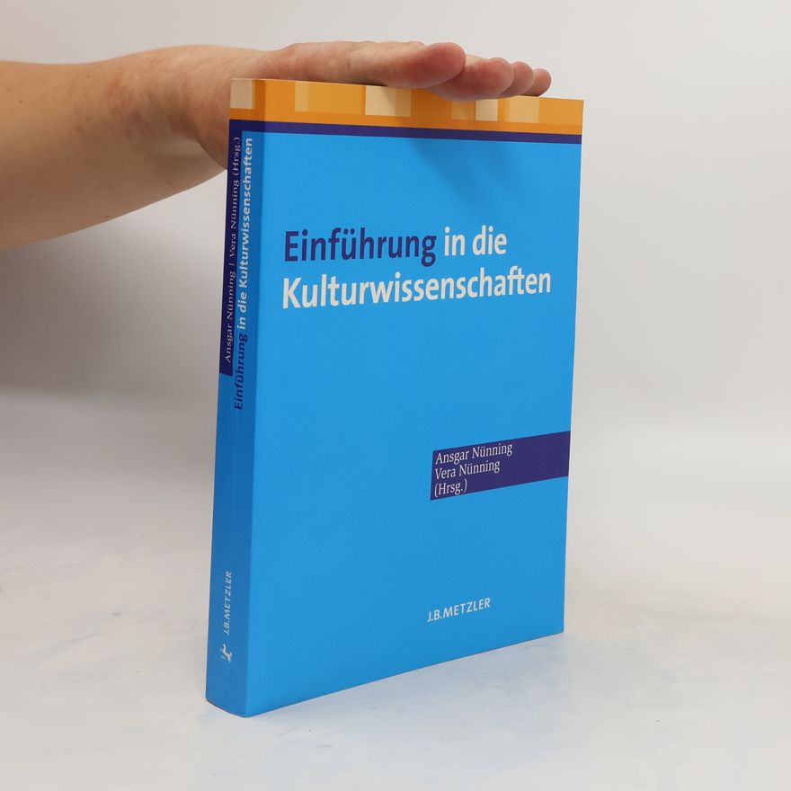Ansgar Nünning Einführung in die Kulturwissenschaften