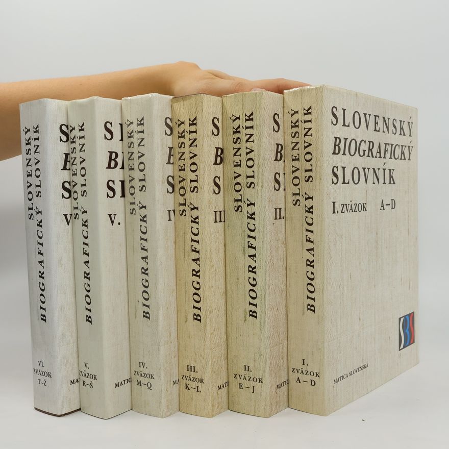 Autorenkollektiv Slovenský biograficky slovník I-VI. A-Z