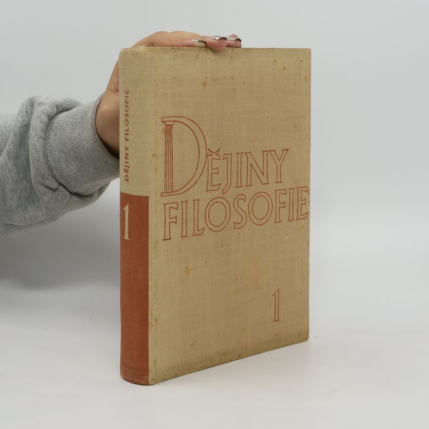 Autorenkollektiv Dějiny filosofie 1