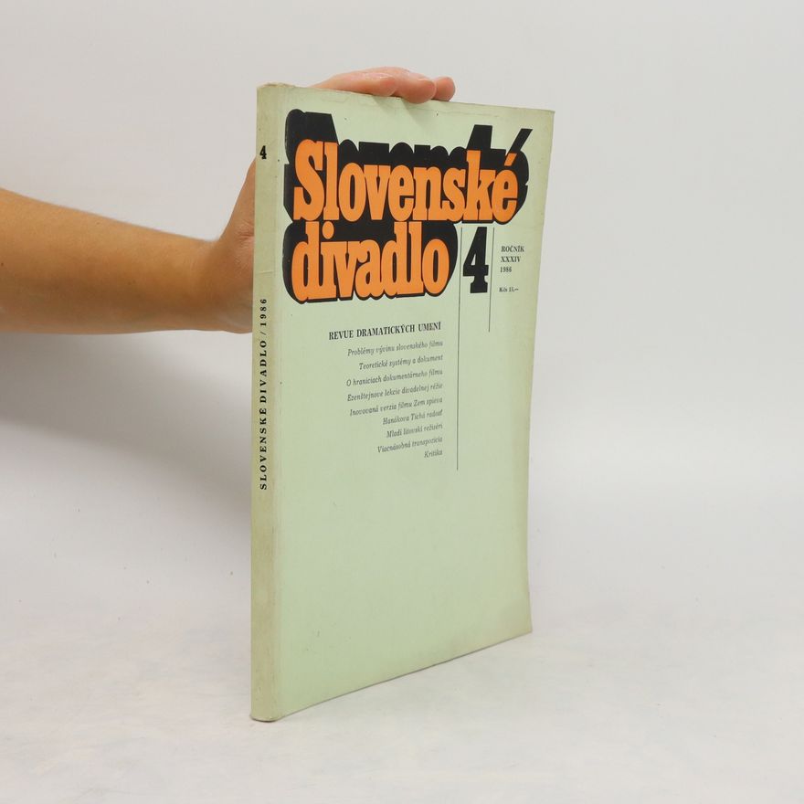 Autorenkollektiv Slovenské divadlo 4/1986