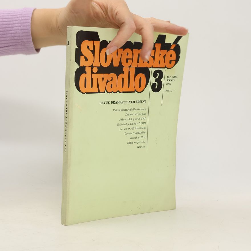 Autorenkollektiv Slovenské divadlo 3/1986
