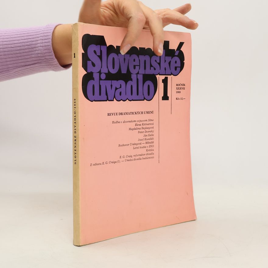 Kolektiv autorů Slovenské divadlo 2/1989