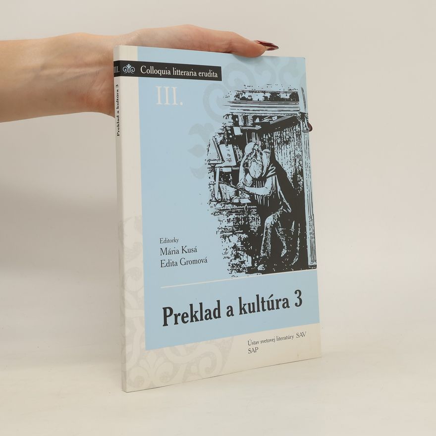 Edita Gromová Preklad a kultúra 3