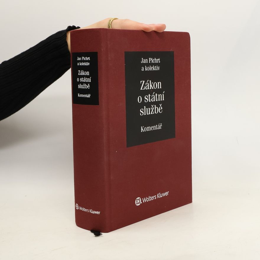 Jan Pichrt Zákon o státní službě. Komentář