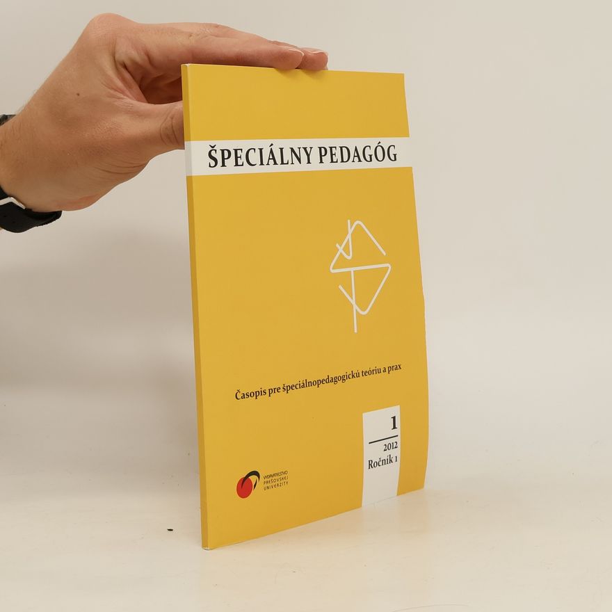 Collectif d'auteurs Špeciálny pedagóg 1/2012