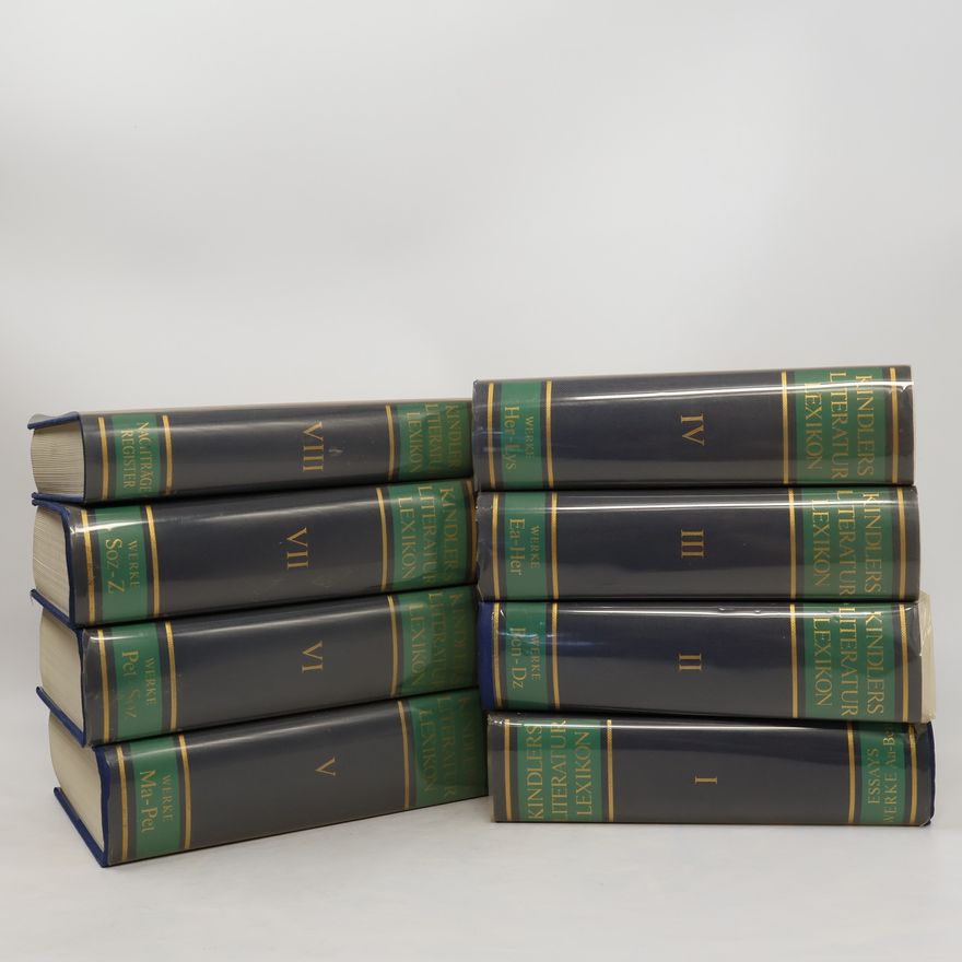 Various authors Kindlers Literatur Lexikon I-VIII