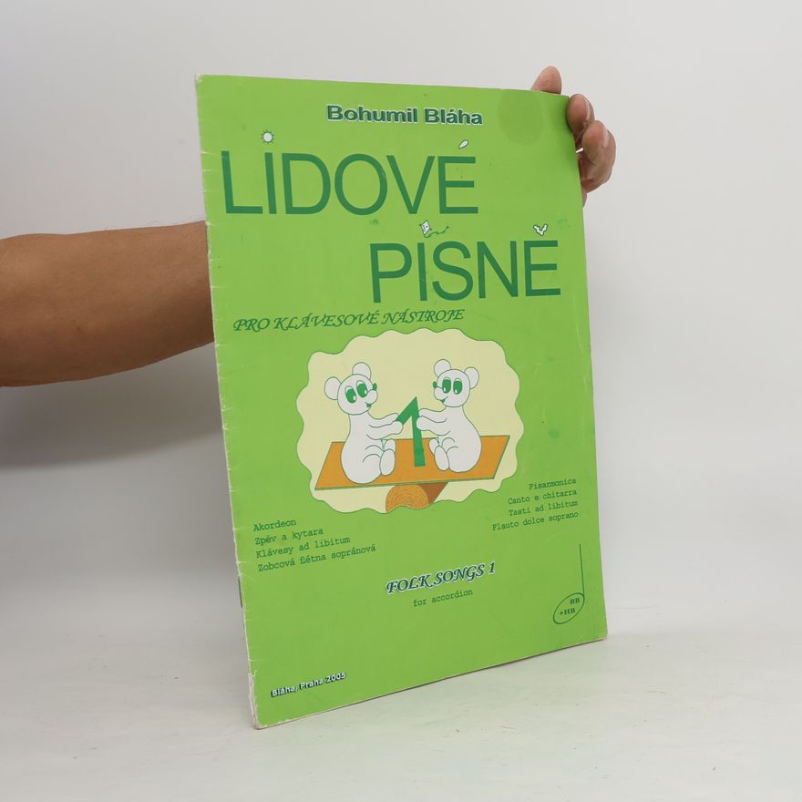 Bohumil Bláha Lidové písně pro klávesové nástroje