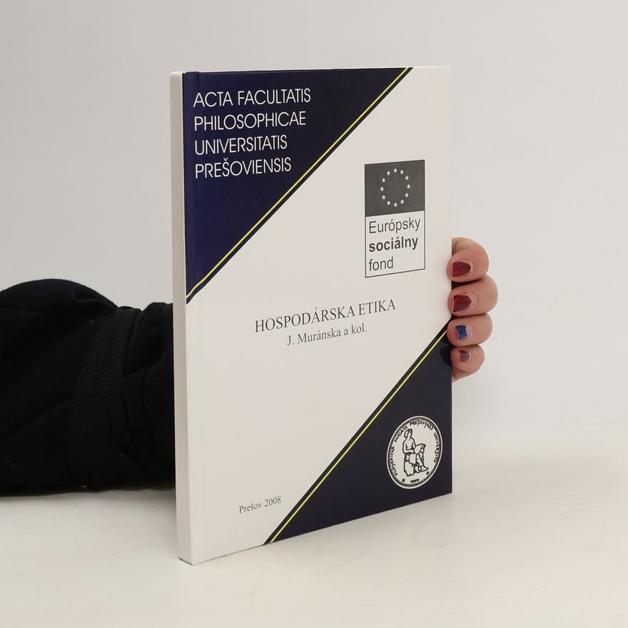 Collectif d'auteurs Hospodárska etika