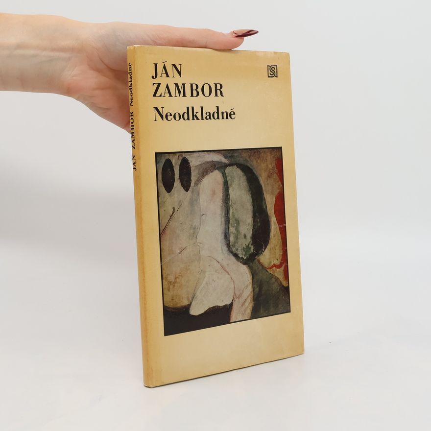 Ján Zambor Neodkladné