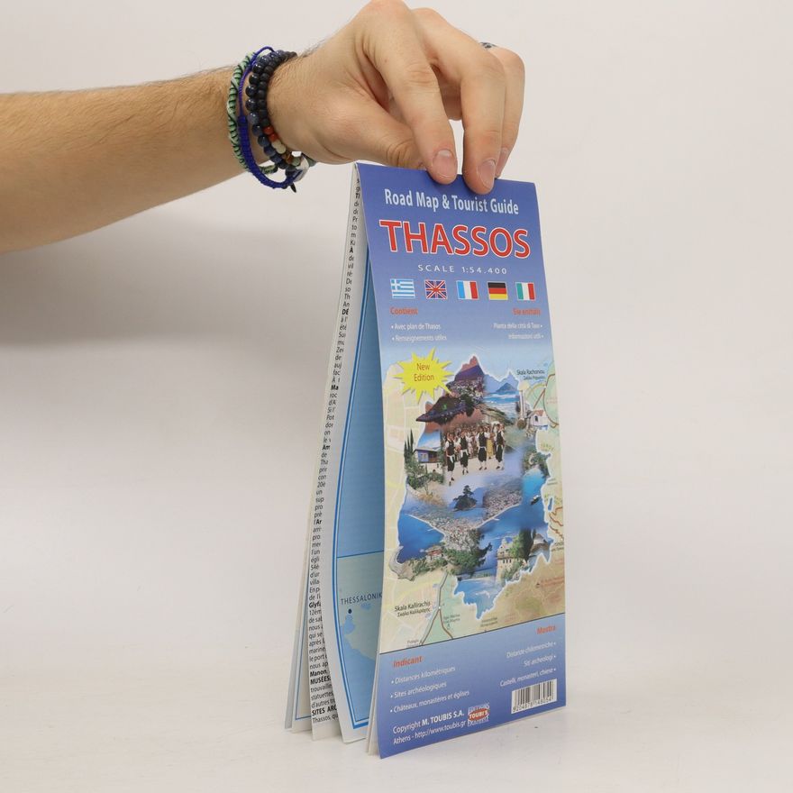 Various authors Road Map & Tourist Guide Thassos