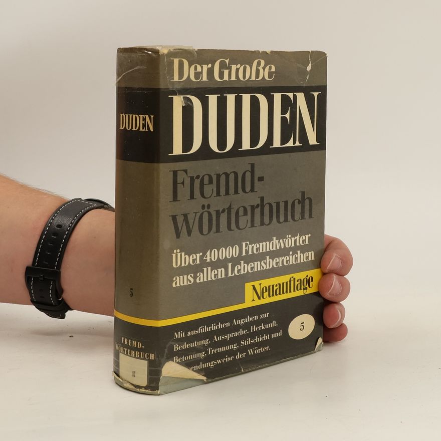 AA.VV. Der Grosse Duden. Fremdwörterbuch. Band 9
