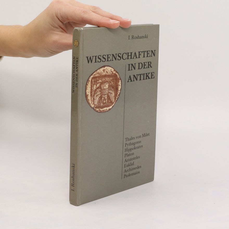 Ivan D. Rožanskij Wissenschaft in der Antike