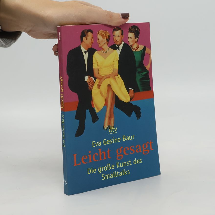 Eva Gesine Baur Leicht gesagt