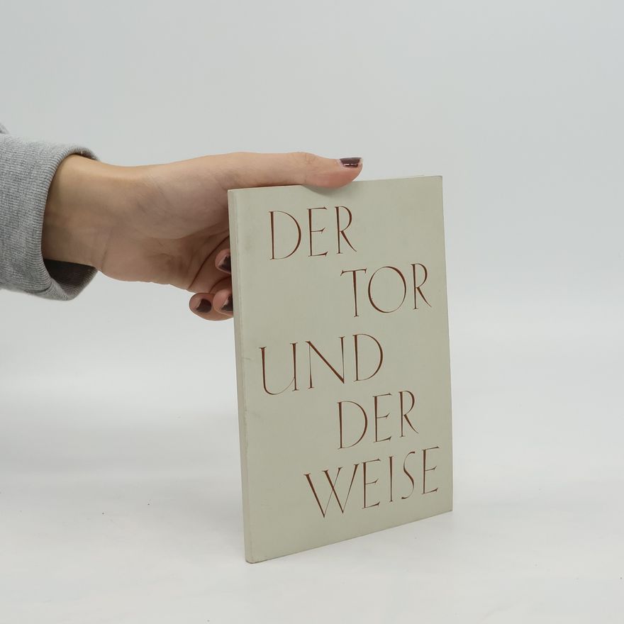 Autorenkollektiv Der Tor und der Weise