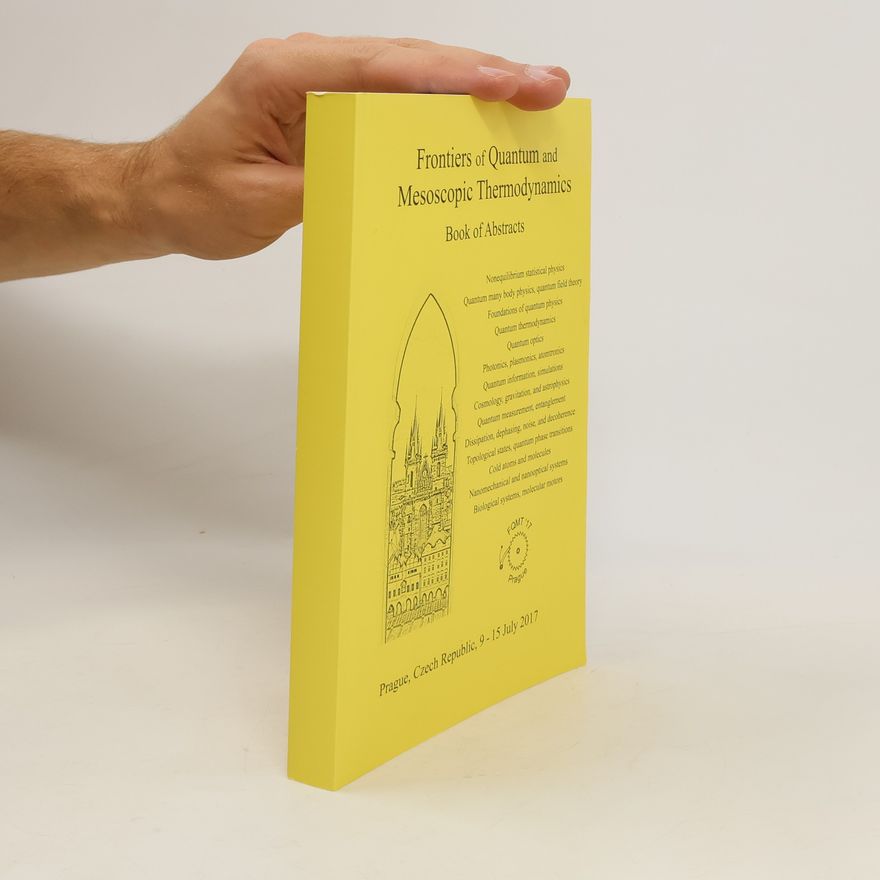 Collectif d'auteurs Frontiers of Quantum and Mesoscopic Thermodynamics