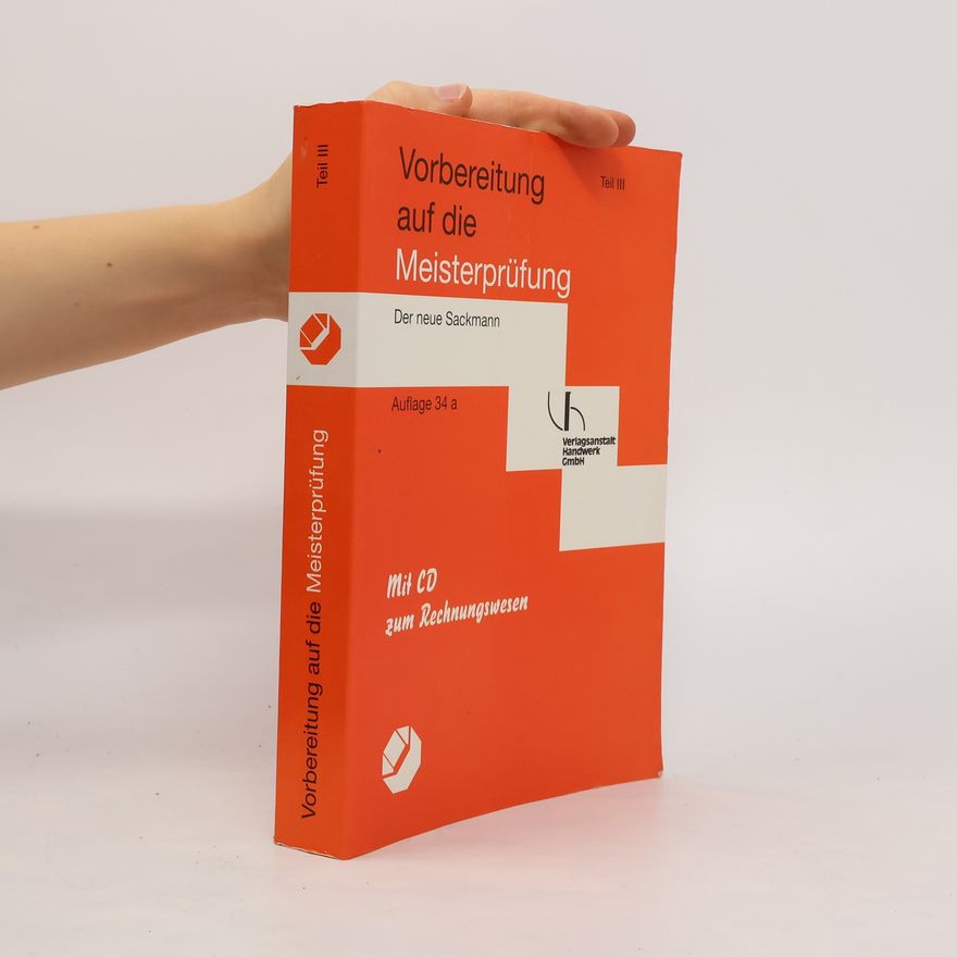 Autorenkollektiv Vorbereitung auf die Meisterprüfung III.