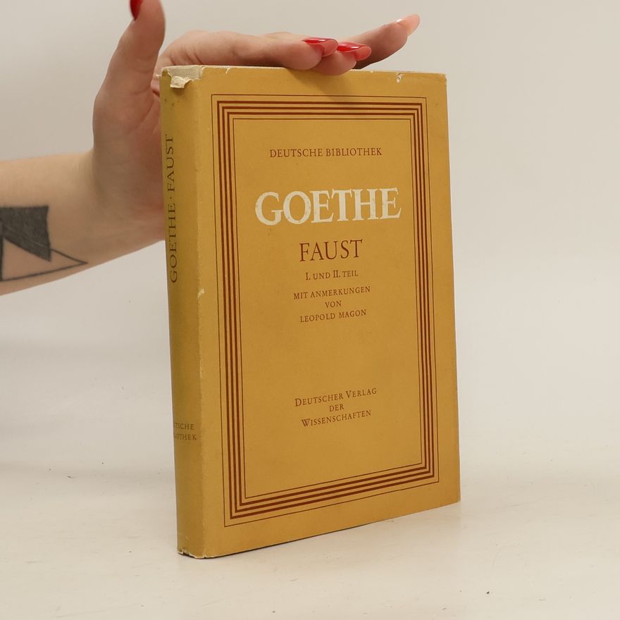 Johann Wolfgang von Goethe Faust