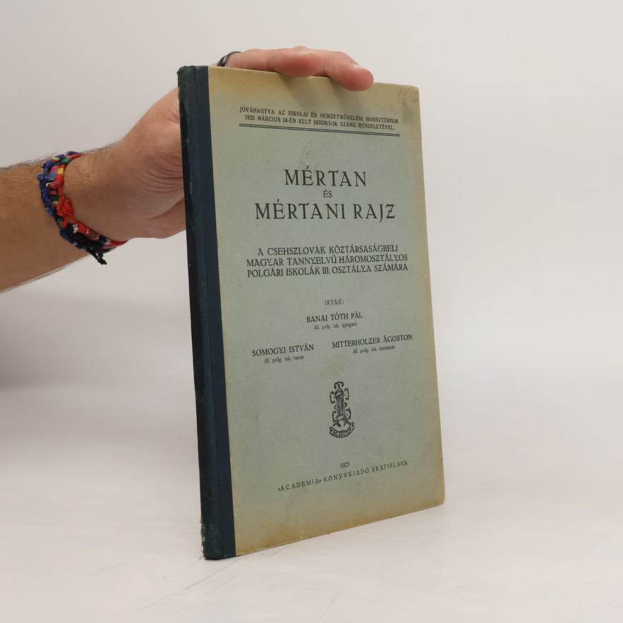 István Somogyi Mértan és mértani rajz