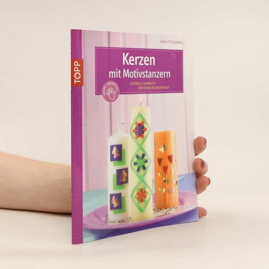 Annette Kunkel Kerzen mit Motivstanzern