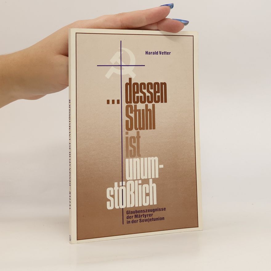 Harald Vetter dessen Stuhl ist unumstößlich