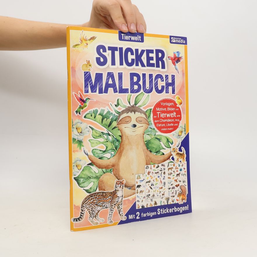 Autorenkollektiv Tierwelt. Sticker Malbuch