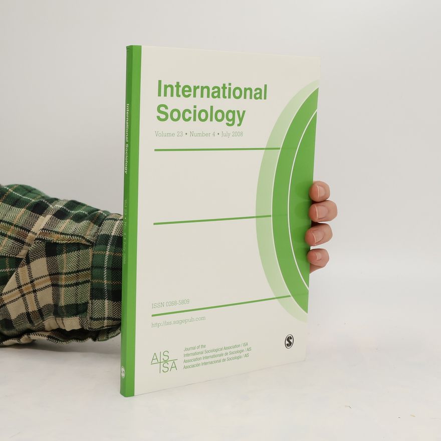 Various authors International Sociology. Volume 23. Number 4