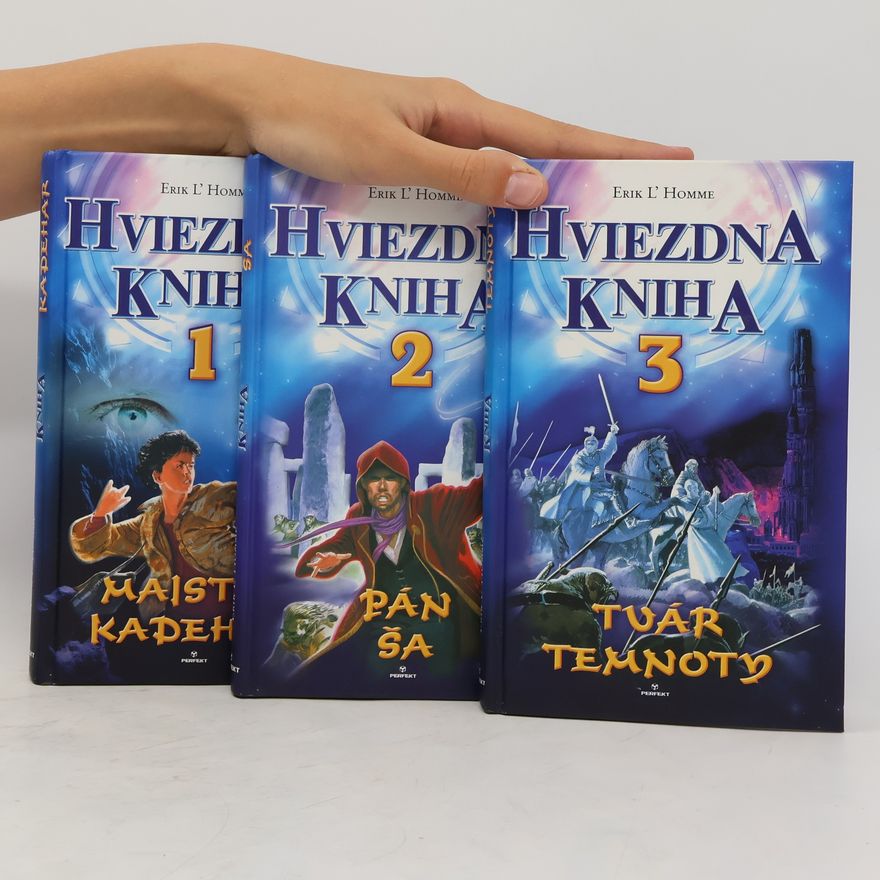 Erik L. Homme Hviezdna kniha 1-3 (3 díly ve 3 svazcích)
