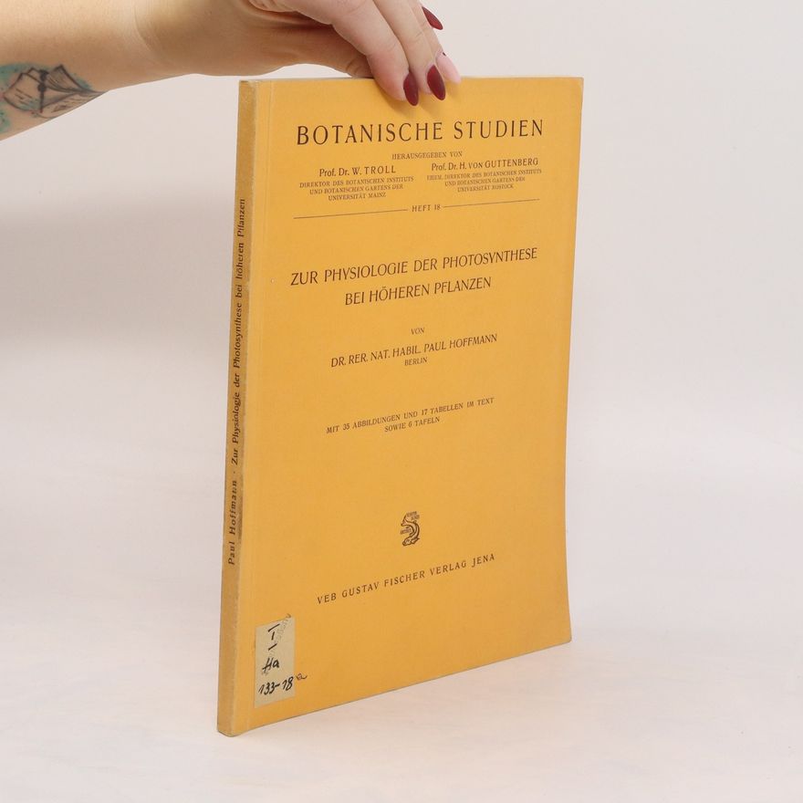 Paul Hoffmann Botanische Studien