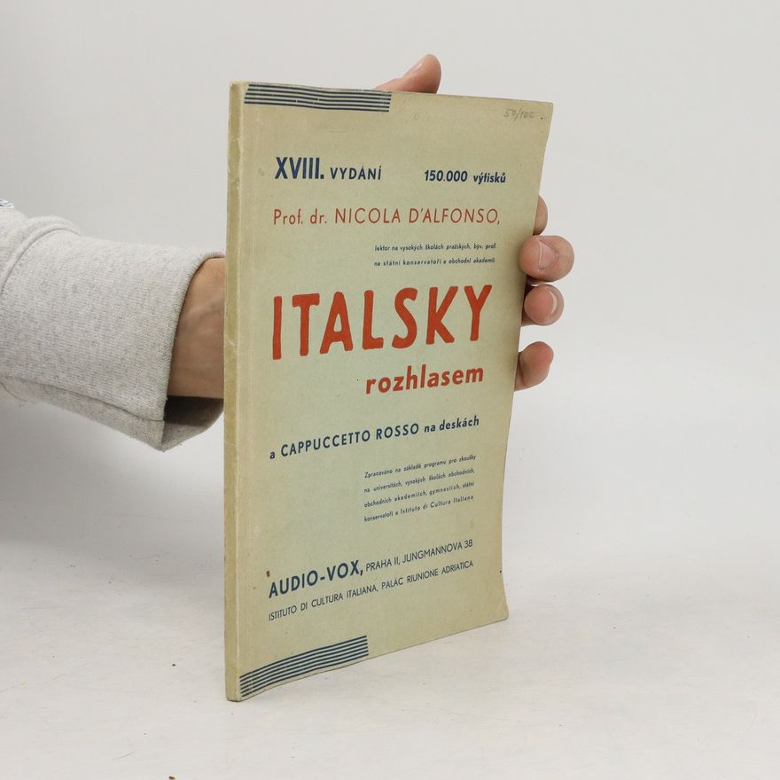 Nicola D. Alfonso Italsky rozhlasem a Cappuccetto Rosso na deskách
