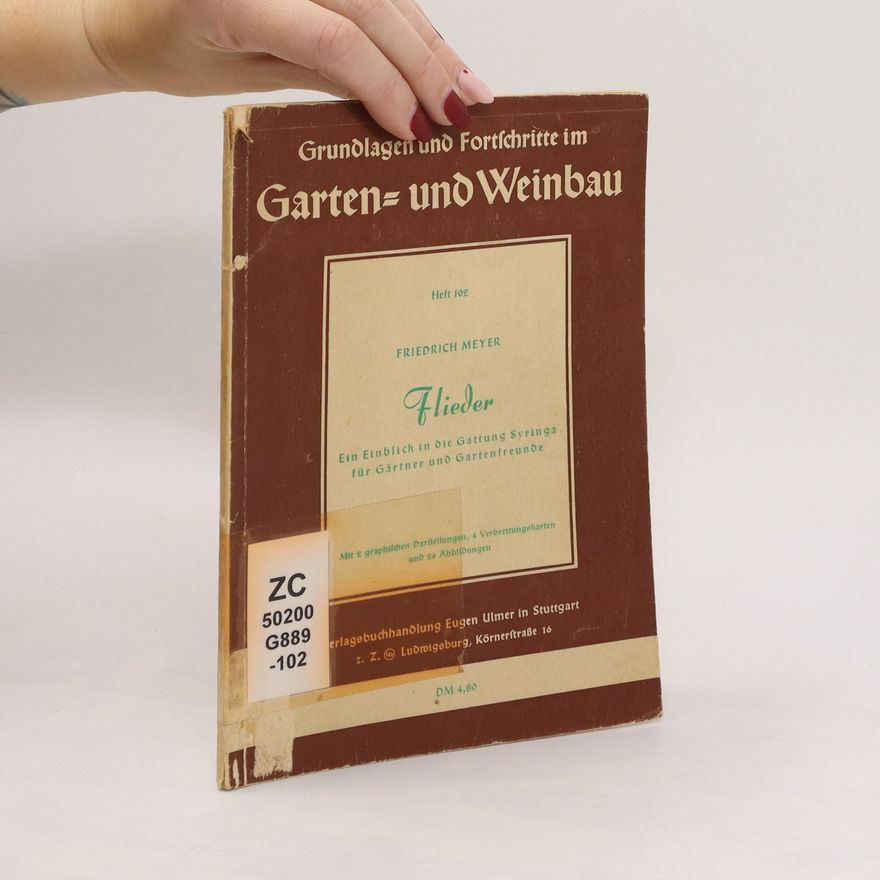 Friedrich Meyer Grundlagen und Fortschritte im Garten- und Weinbau