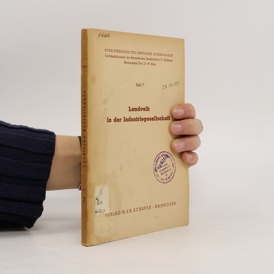 Autorenkollektiv Landvolk in der Industriegesellschaft