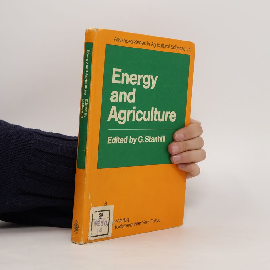 Gerald Stanhill Energy and agriculture
