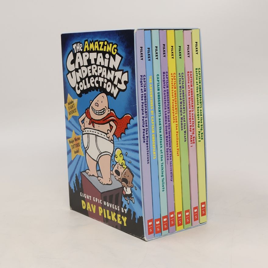 Dav Pilkey The Amazing Captain Underpants Collection