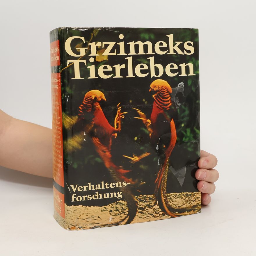 Klaus Immelmann Grzimeks Tierleben. Ergänzungsband. Verhaltensforschung